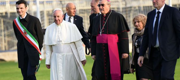 biffoni agostinelli con papa francesco