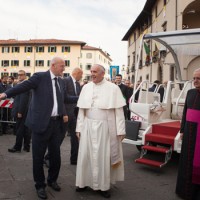 L'arrivo in piazza del Duomo
