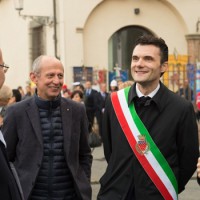 Ritrovo di politici in attesa del Santo Padre
